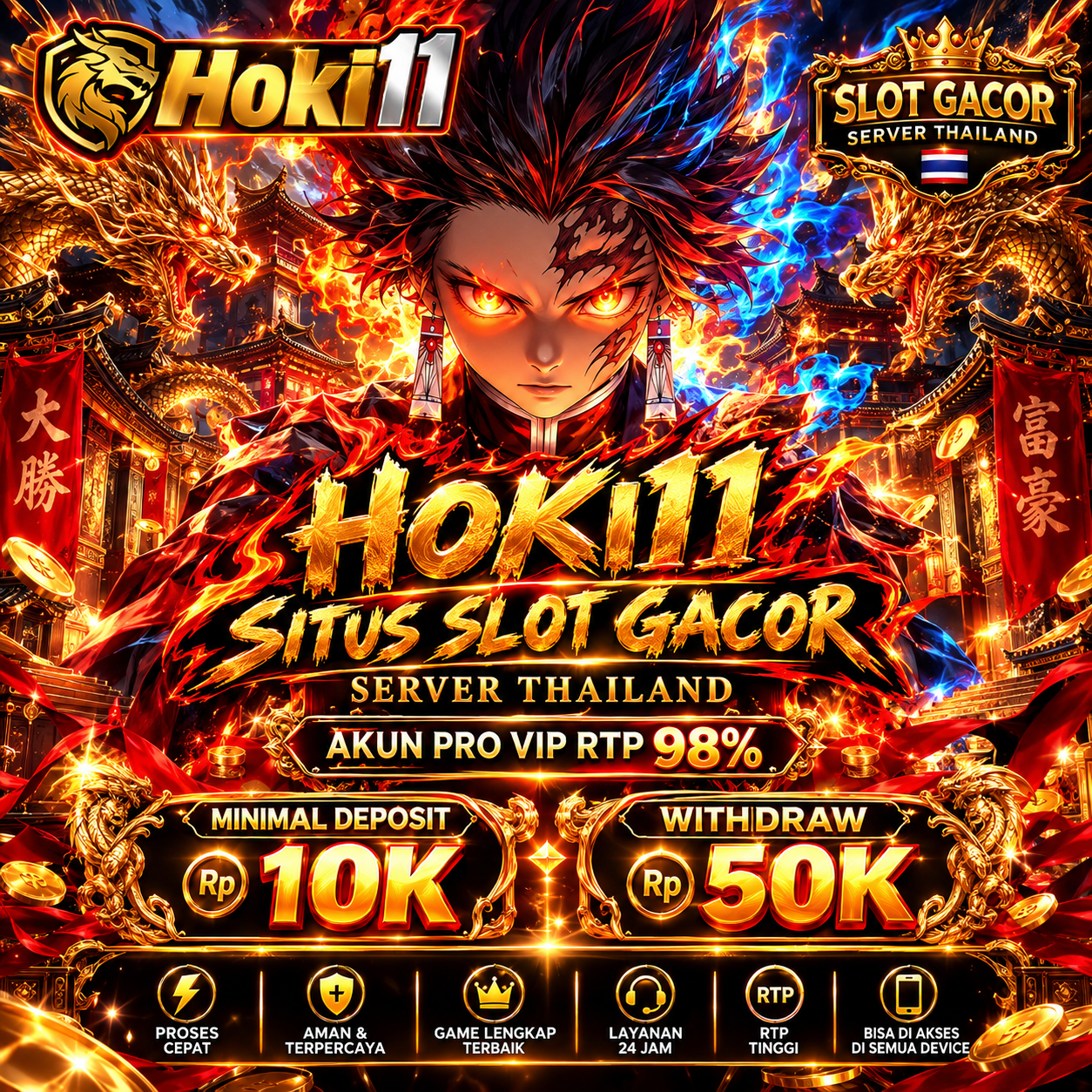 HOKI11 Slot Gacor Server Thailand